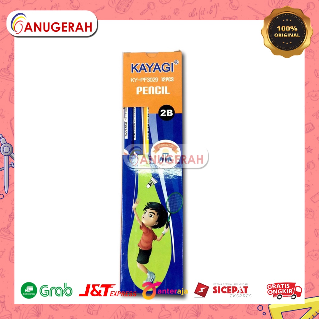 

KAYAGI KY-PF3029 PENSIL 2B (pack)