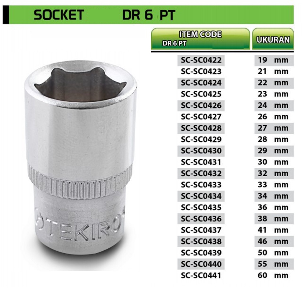 mata kunci shock kunci sock 1 2  30mm 32mm tekiro per 1pcs