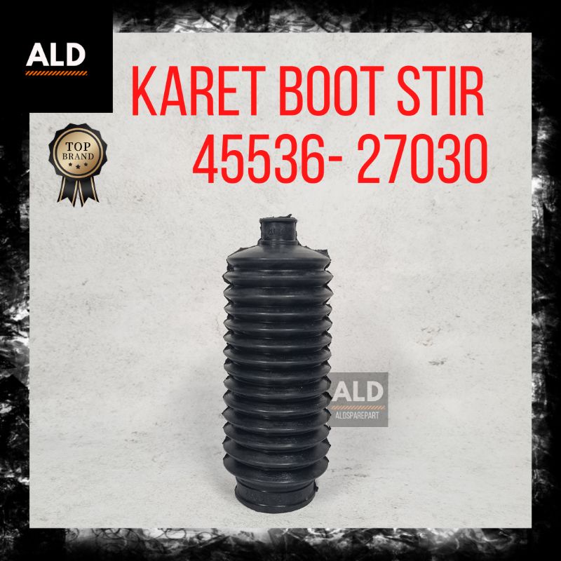 KARET BOOT STIR RACK KIRI KIJANG 5K SUPER (45536-27030) (45535-27040)