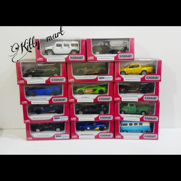 DIECAST MINIATUR MOBIL KINSMART