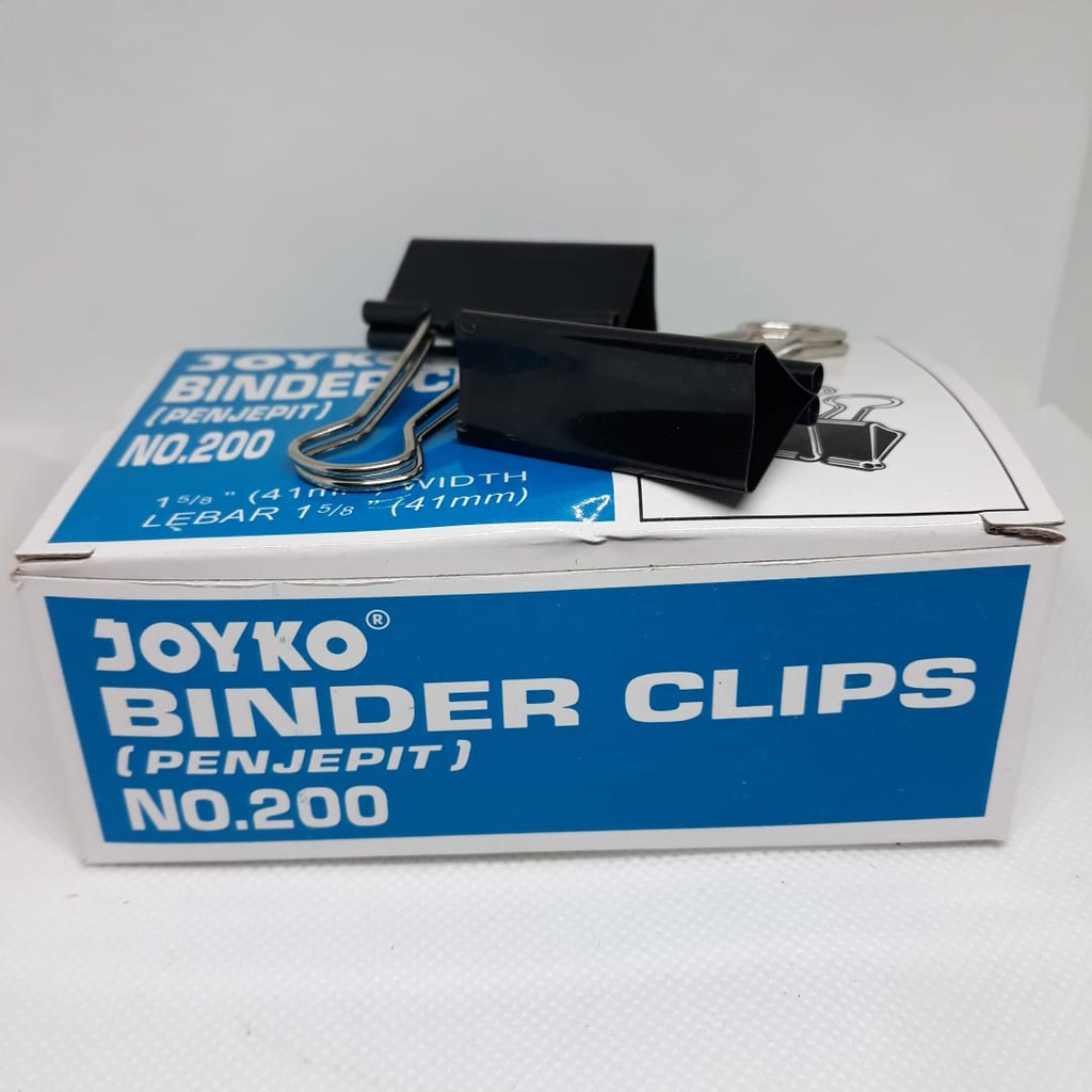 

FREE GIFT Binder Clip No.200 (Penjepit Kertas Binder)