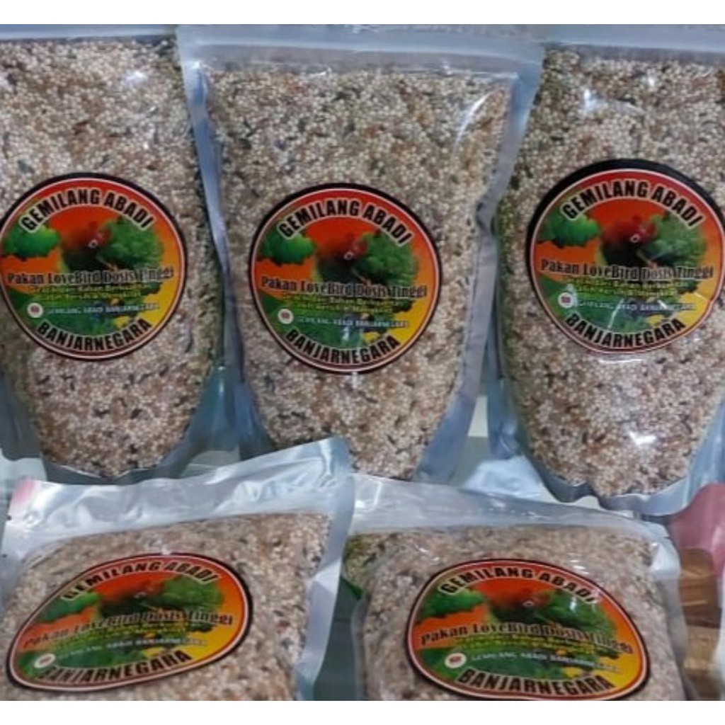 Pakan Gemilang Abadi Om Novi Banjarnegara Dongkrak Lovebird Konslet