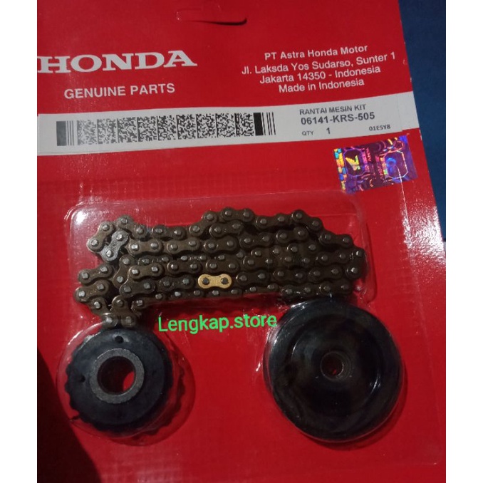 RANTAI KETENG SET HONDA SUPRA FIT NEW 06141-KRS-505