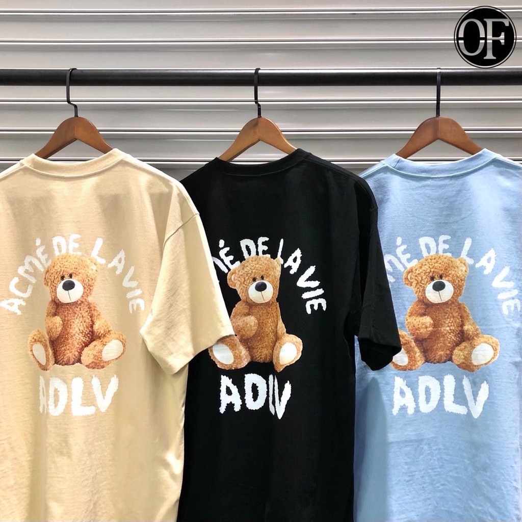 MYSTIQUE.ID-BAJU KAOS BEAR ADLV  T-SHIRT LUCU DAN AESTHETIC