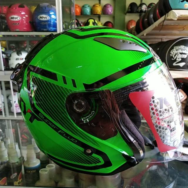KYT GALAXY SUPER FLUO GREEN FLUO