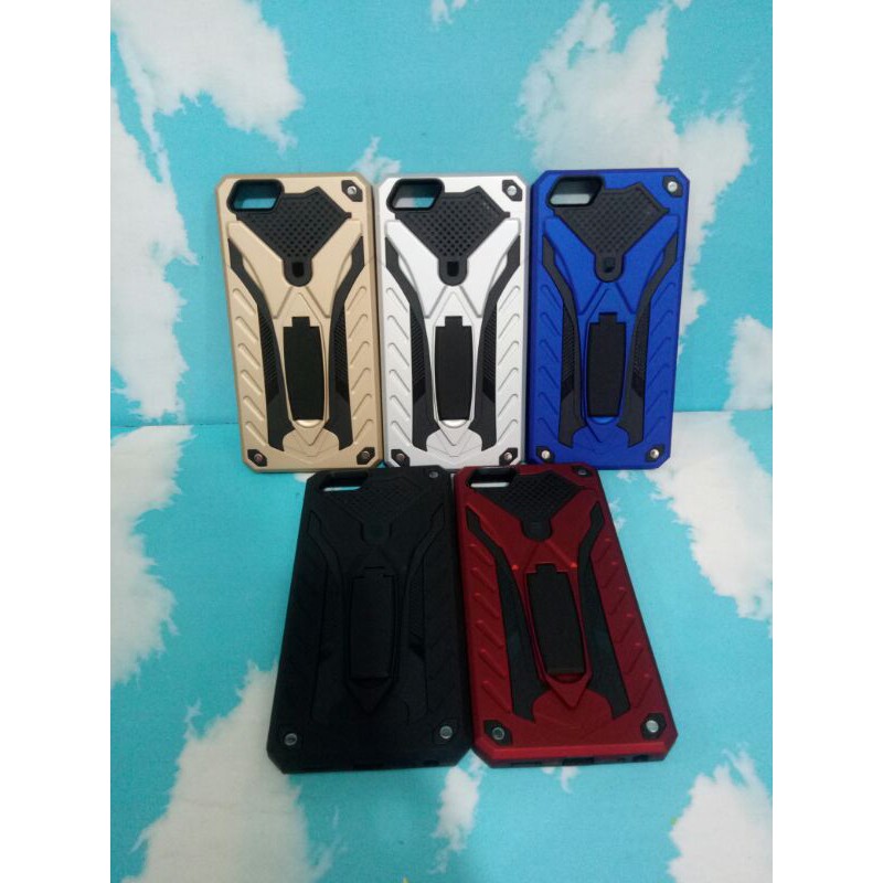 Vivo Y71 Phantom Series Stand Iron Hardcase Spigen touch armor case Robot