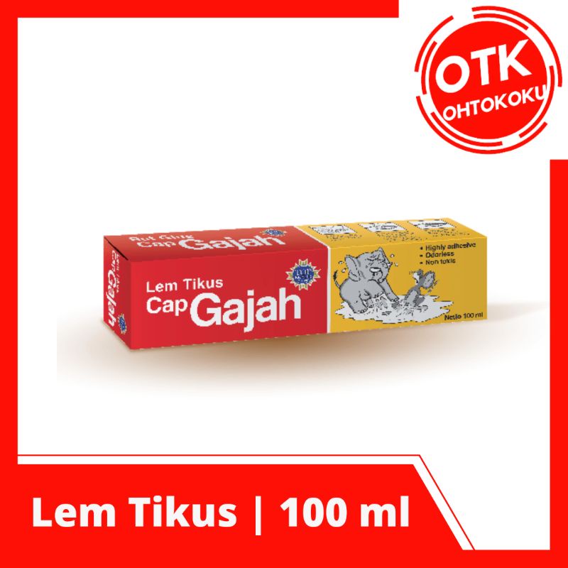 

Lem Tube Cap Gajah 100 Ml