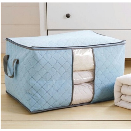 Storage Bag Selimut Baju / Keranjang Box Organizer 60x42x36