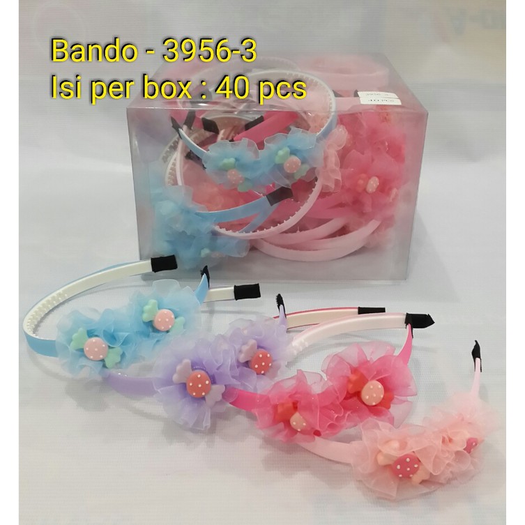 BANDO PITA ANAK BANDANA RENDA KOREA AKSESORIS RAMBUT LUCU MURAH WANITA