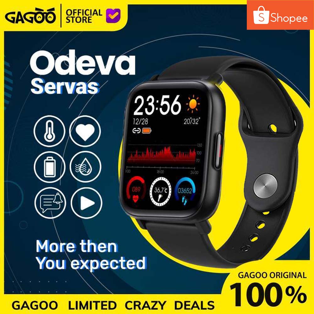 Smartwatch ODEVA SERVAS | Smart watch thermometer & Oximeter