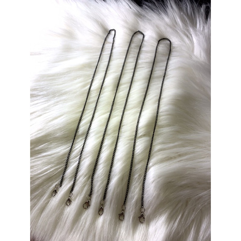 strap mask cowok rantai / gantungan masker rantai cowok / tali masker cowok / kalung masker cowo