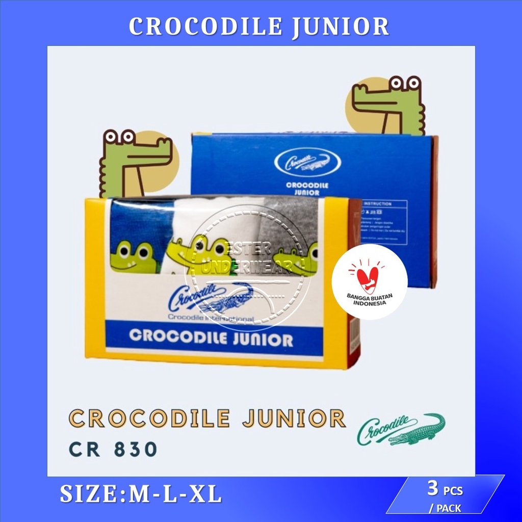 Celana Dalam Anak CROCODILE 830 KIDS ISI 3