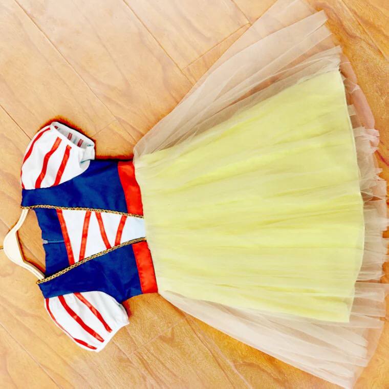 BAJU GAUN KOSTUM PRINCESS SNOW WHITE ANAK BALITA DRESS KARAKTER IMPOR