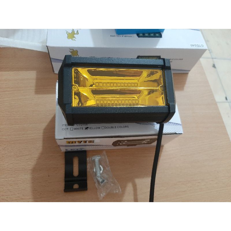 LAMPU TEMBAK 48 LED KUNING CWL