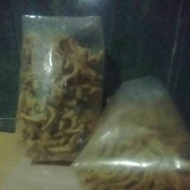 

Kripik usus krispy setengah kilo atau 500 gram