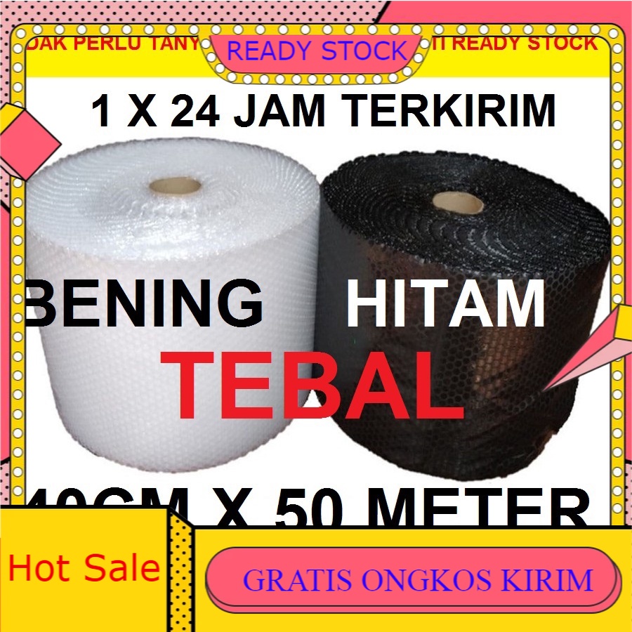 

Bubble Wrap 40 cm x 50 m Murah