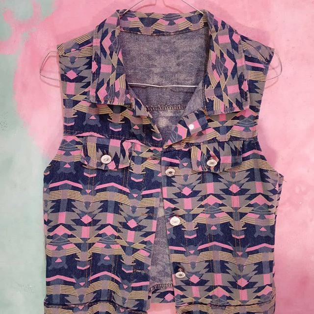 Tribal Waistcoat Jeans