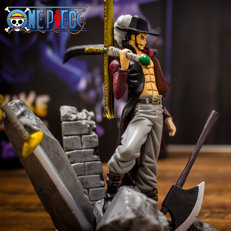 Action Figures Desain Anime One Piece Joracell Mikock Eagle Hand Does Zoro One Piece Untuk Dekorasi-1