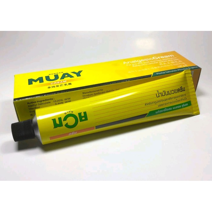 Dijual Namman MUAY THAI Analgesic Cream, Massage boxing cream, Muscular pain Berkualitas
