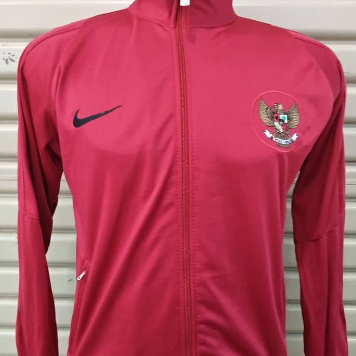 HARGA HEMAT JAKET TIMNAS INDONESIA ABU GRADE ORI