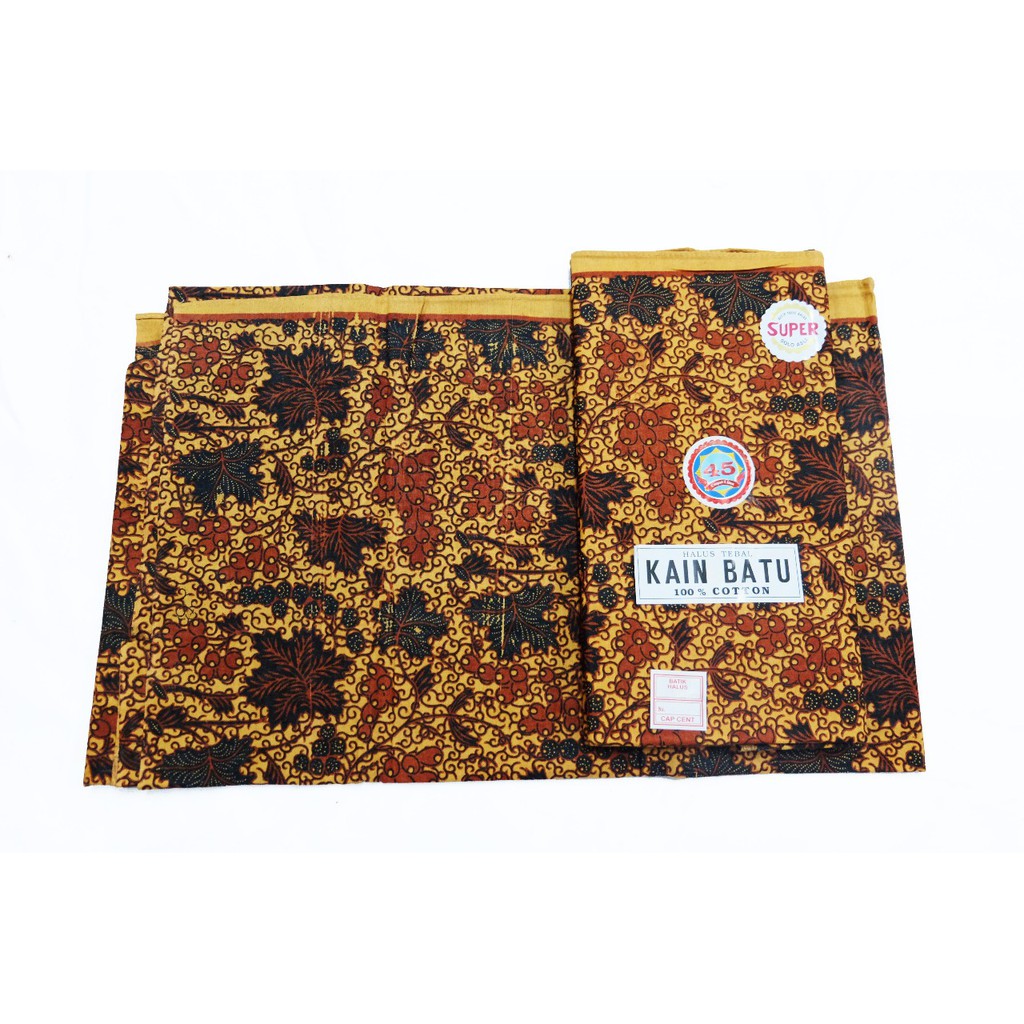 Grosir Kain Panjang Batik Batu Cap 45 - Batik Halus Uk 2 x 1 m