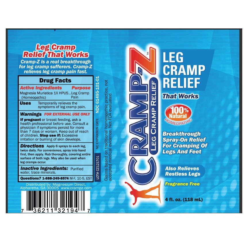 CRAMP-Z LEG CRAMP RELIEF magnesium anti kram lari sepeda olahraga