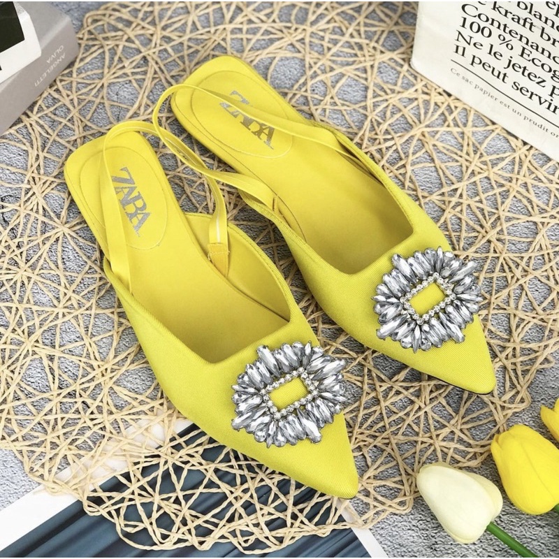 flatshoes  N205 sendal wanita import realpict