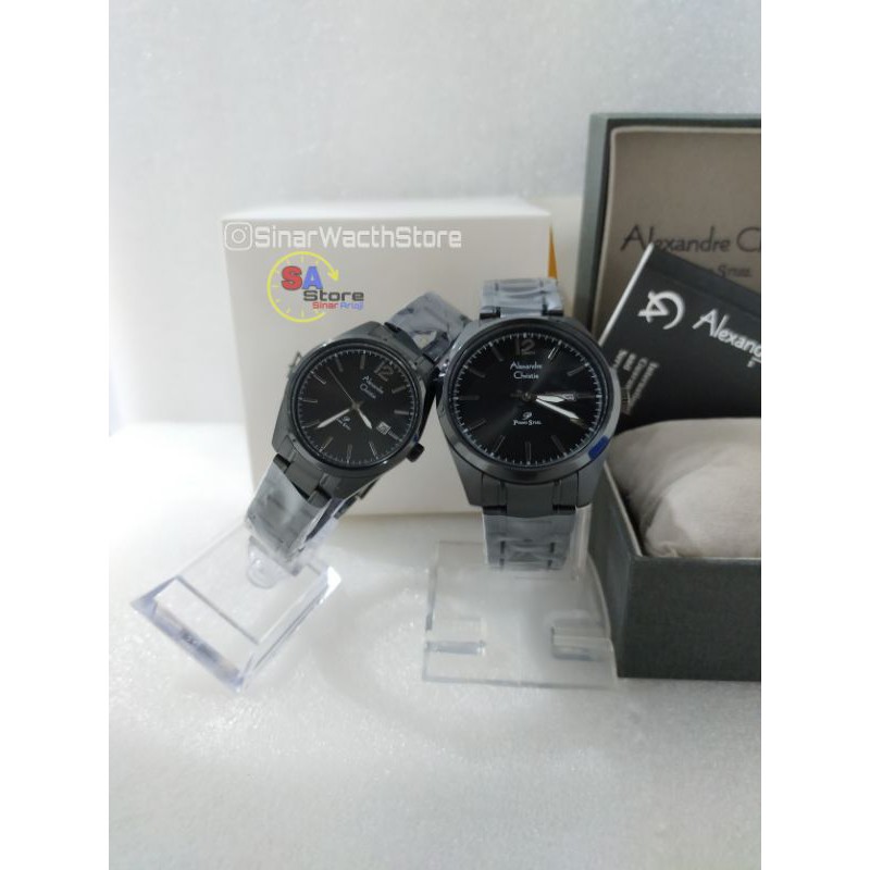 (Bisa satuan) Alexandre Christie 1012MD / LD Jam tangan Couple / AC 1012 MD / LD
