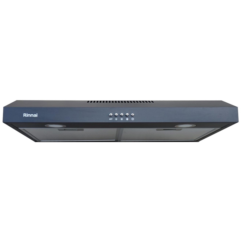 RINNAI RH 127 B - BLACK - COOKER HOOD 70 CM PENGHISAP ASAP / RH127B