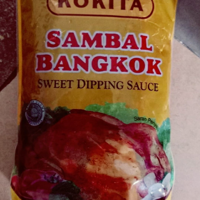 

Ready- Sambal Bangkok Kokita 1Kg Bukan Sambal Bangkok Indofood