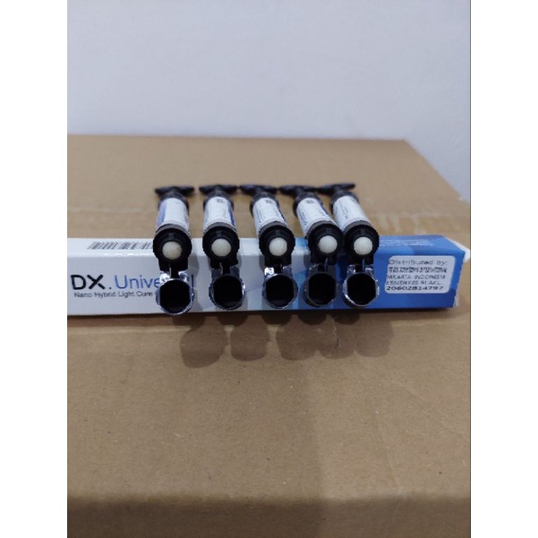 1 pcs Composite Dentex A1, A2, A3, A3.5, B1 / Tambal Gigi dan lem Behel gigi 4gr