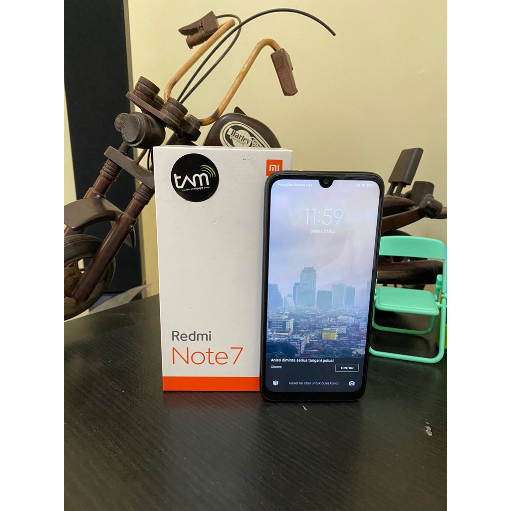 REDMI NOTE 7 RAM 4/64GB SECOND BERGARANSI