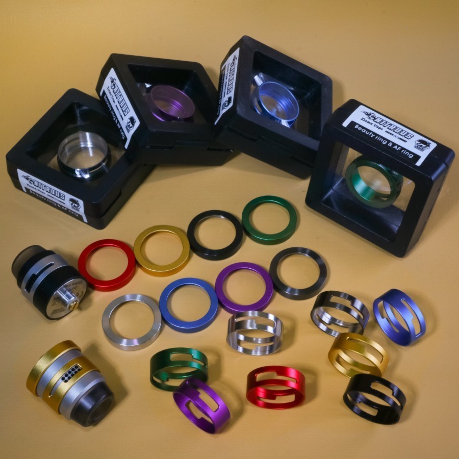 BEAUTY RING AND AF RING NITROUS RDA - AUTHENTIC By Nitrous