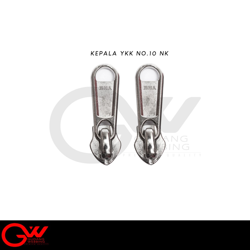 Kepala Risleting ( Head Zipper ) YKK No 10 - ECERAN