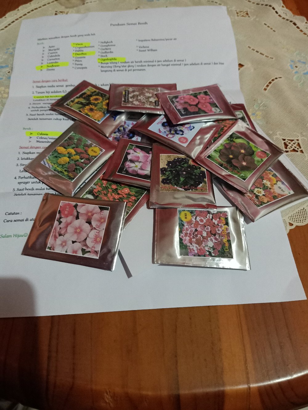 Portulaca Single Mix - Isi 150 Biji