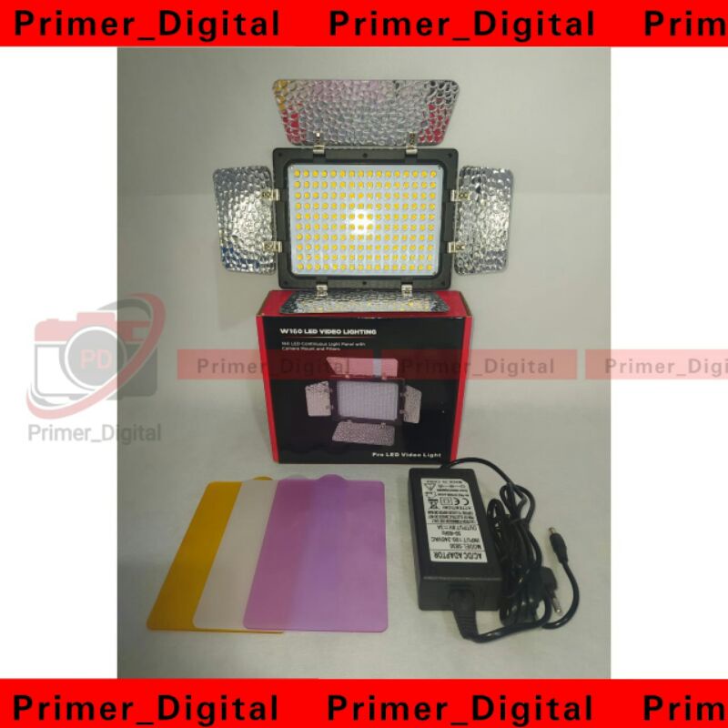 Jual PRO LED VIDEO LIGHTING W160 / Video Lighting Continous Panel