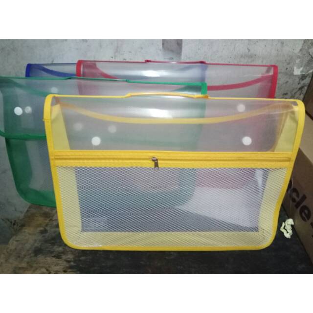 

Map zipper gagang / school bag