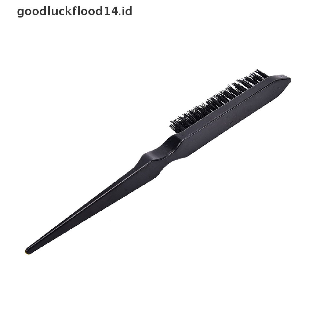 [OOID] 1Pc Hairdressing Brushes Teasing Back Combing Hair Brush Slim Line Styling Comb ID