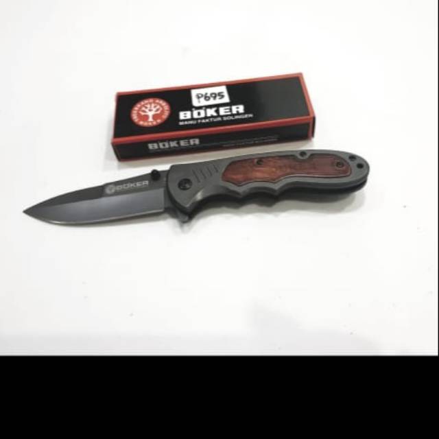 PISAU OUTDOOR LIPAT UNIK BOKER P695