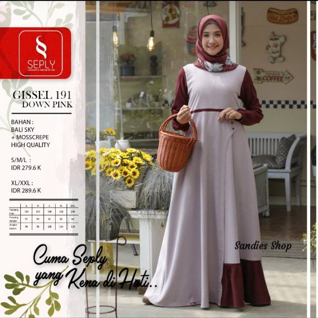 Seply Gissel 191 / Gamis Gissel 191 Seply / Gamis Seply Gissel 191 / Gamis Branded Seply 191