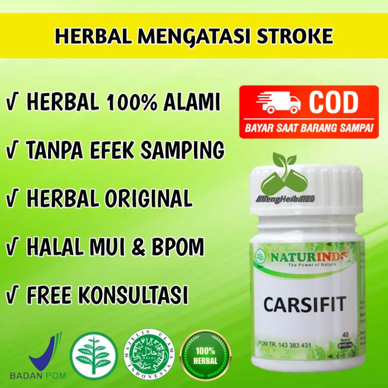 CARSIFIT obat herbal stroke dengan gejala sulit bicara kaku tangan kaki serta saraf otak-2