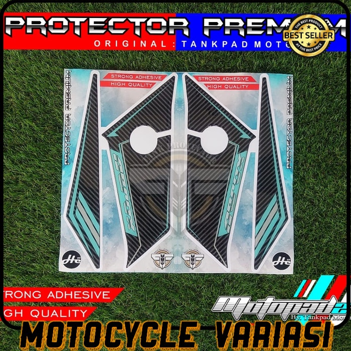 Sticker Stiker Resin Timbul Premium Body Samping Yamaha New Aerox 155