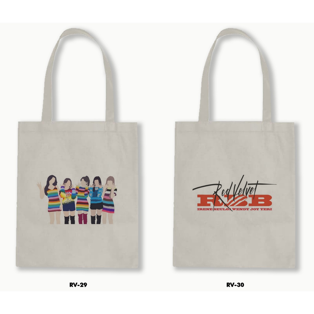 TOTE BAG BLACU - RED VELVET 2