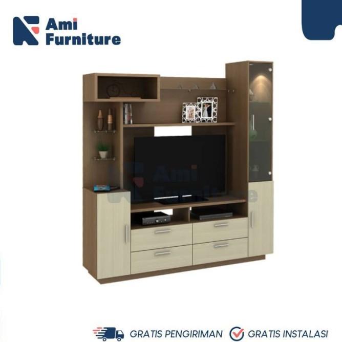 Produk Baru Wall Unit/Rak Tv/Lemari Hias Tv Seri Nexa Wu 182 Merk