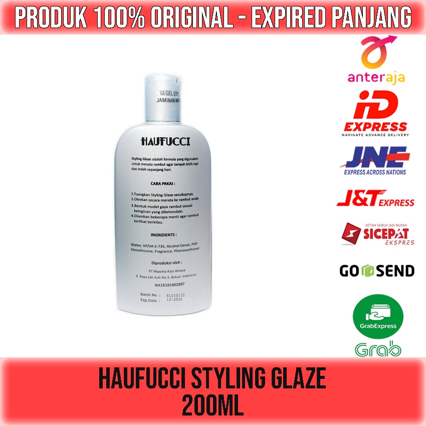 HAUFUCCI HAIR STYLING GLAZE 200ml