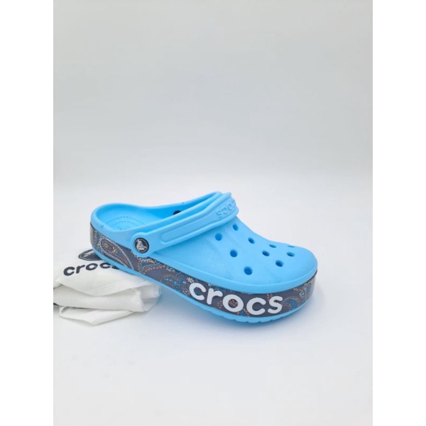 Crocs Baya Clog Motif Graphic / sandal Crocs Baya motif unisex / Crocs Clog baya