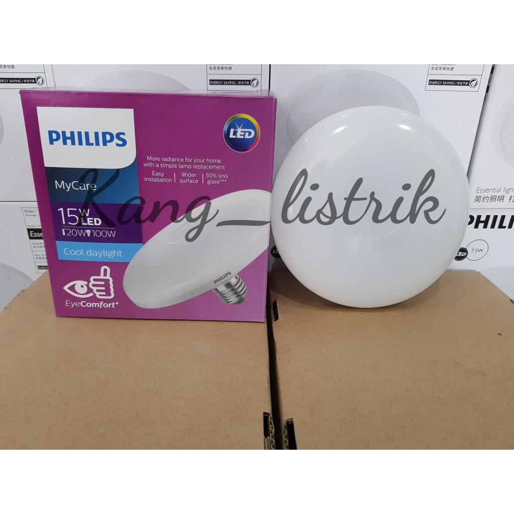 Philips MyCare UFO LEDbulb 15W E27 6500K Putih