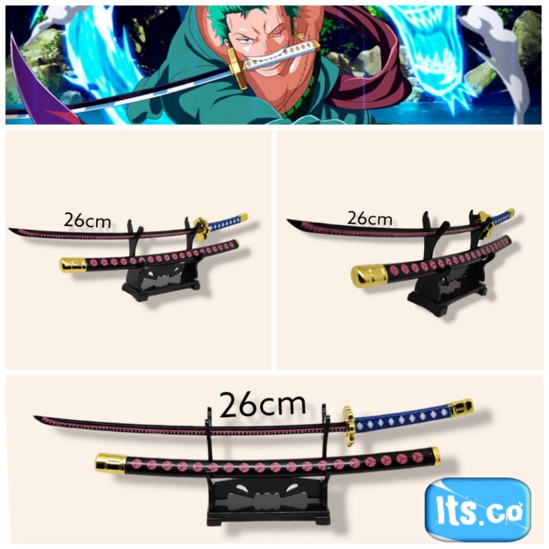 Miniatur Pedang Zoro Shushui Size Big Anime One Piece