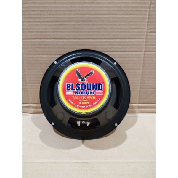 SPEAKER ELSOUND 8 INCH YELLOW SERIES JAPAN AUDIO TECHNOLOGY ORIGINAL