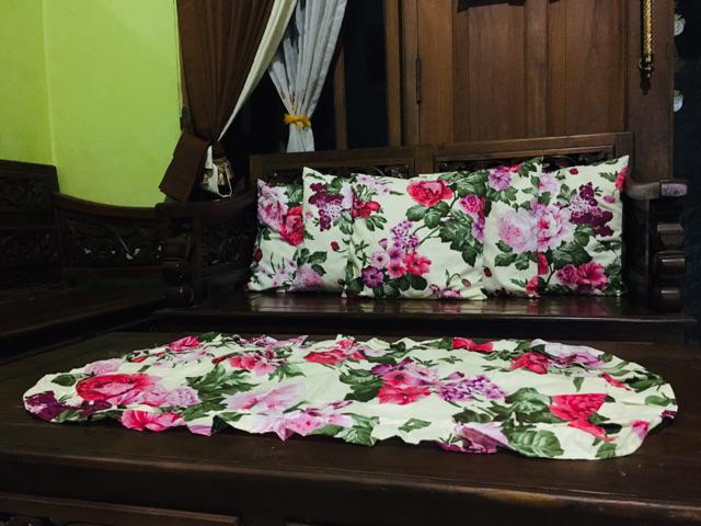 Grosir Sarung Bantal Sofa 40x40 Navy Carnation
